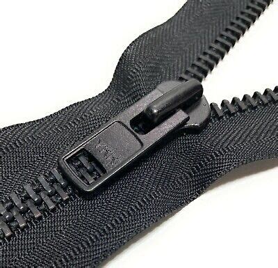 Ykk Size Black Heavy Duty Metal Close End Inch Zippers Made In