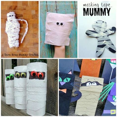 Spooky Mummy Crafts For Kids