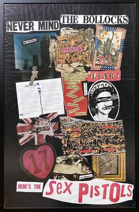 Lot 548 Sex Pistols Never Mind The Bollocks Poster