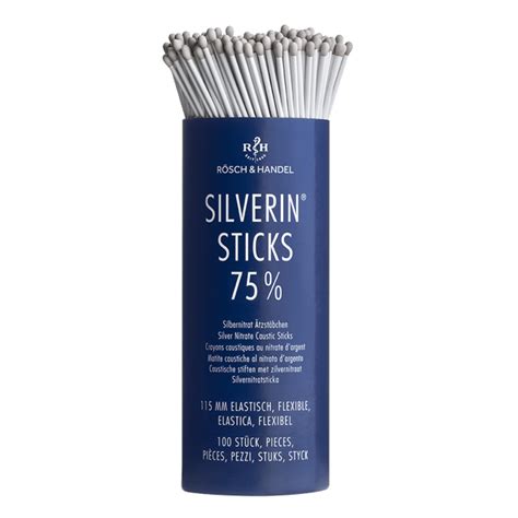 Silverin Sticks Crayon Au Nitrate D Argent Pi Ces Mlm Medical