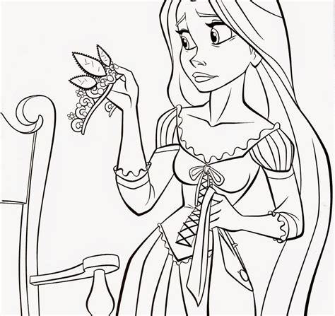 Rapunzel Tower Coloring Page At Getdrawings Free Download