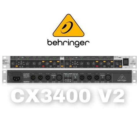 Crossover Stereo BEHRINGER Super X Pro CX 3400 V2 Crossover Stereo