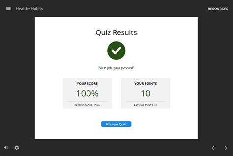 Storyline 360: Accessible Quiz Results - Articulate Support