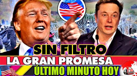 LA GRAN PROMESA TRUMP NOTICIAS HOY 01 OCTUBRE 2023 NEWS TODAY DONALD