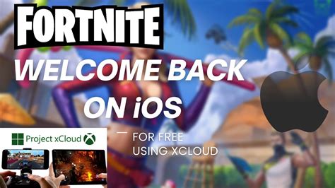 How To Play Fortnite On Ios For Free 👀 Iphone Ipad Xbox Cloud Gaming