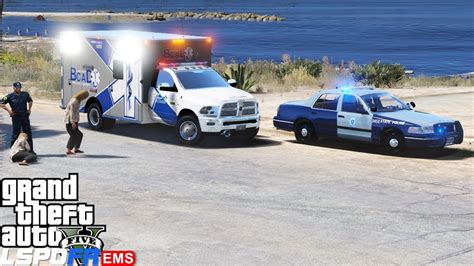 Gta Lspdfr Ems Mod Playing As A Paramedic Mod Blaine County