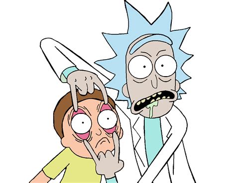 Rick and Morty Animated Comedy and Science Fiction PNG | PNG All