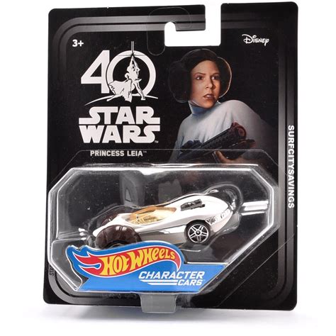 Hot Wheels Star Wars Th Anniversary Princess Leia Vehicle New Sealed