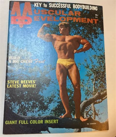 MUSCULAR DEVELOPMENT MAGAZINE January 1973 70s Muscle Bodybuilding