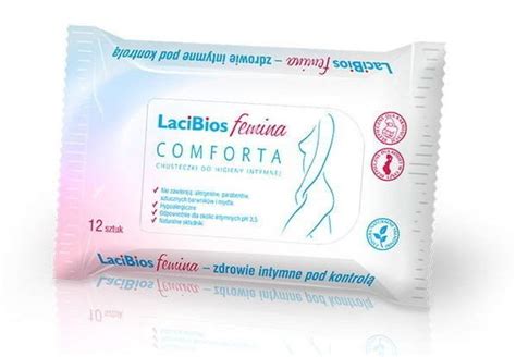 Lacibios Femina Comforta Chusteczki Do Higieny Intymnej X Sztuk