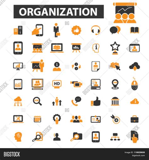 Management Icons Vector And Photo Free Trial Bigstock