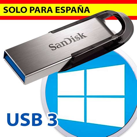 USB Con ISO De Windows 10 Oficial Para Instalarlo En Mac TIENDA De