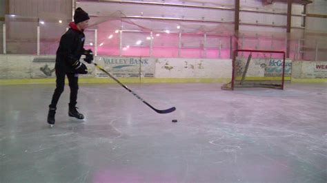 Hes Smiling Down On This Building Rink Of Dreams Hockey Barn Draws