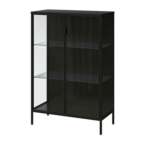 Шкаф со стеклянными дверцами - RUDSTA IKEA/ РУДСТА ИКЕА, 80x37x120 см ...