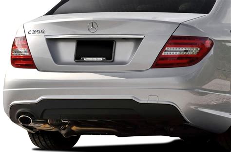 Rear Bumper Body Kit For 2013 Mercedes C Class 2008 2014 Mercedes C