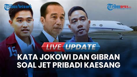 Presiden Jokowi Buka Suara Soal Dugaan Gratifikasi Anaknya Kaesang