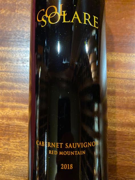 Col Solare Usa Washington Columbia Valley Red Mountain