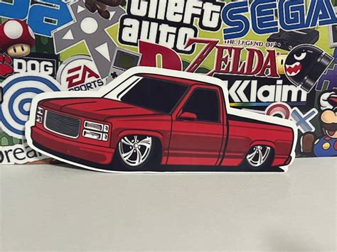 Chevy Obs Truck Sticker Truck Sticker Obs Sticker Etsy