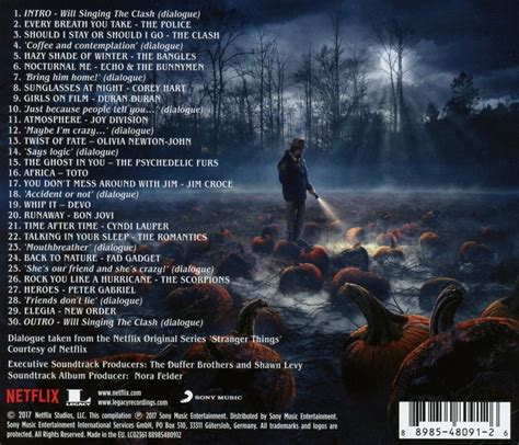 OST CD Stranger Things Musicrecords