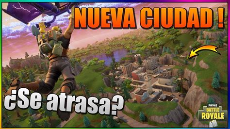 NUEVA ACTUALIZACION DE LAS NUEVAS CIUDADES DE FORTNITE BATTLE ROYALE