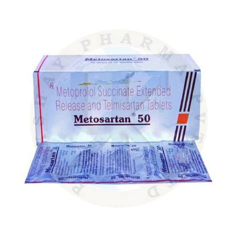 Mg Metoprolol Succinate Extended Release And Telmisartan Tablets