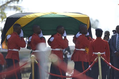 Jamaica GleanerGallery|Edward Seaga State Funeral|Shorn Hector ...