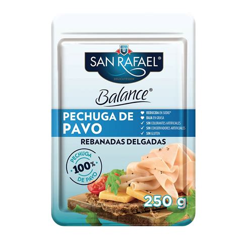 Pechuga San Rafael Balance Pavo 250 G Soriana