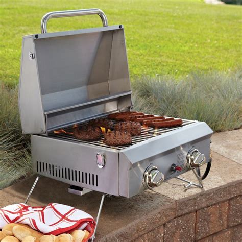 Members Mark Portable Stainless Steel Gas Grill With Cover Sams Club Gas Grill Grilling