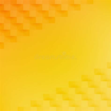 Abstract Orange And Yellow Background Vector Stock Vector