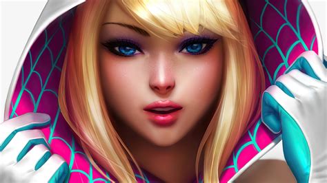 Gwen Stacy Superheroes Hd 4k Cosplay Hd Phone Wallpaper Rare Gallery