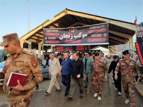 خدمات رسانی به زائران اربعین تا بازگشت آخرین زائر از مرز خسروی ادامه