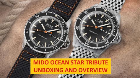 MIDO OCEAN STAR TRIBUTE Special Edition Unboxing And Detailed