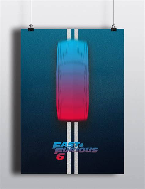 Fast & Furious 6 Poster on Behance