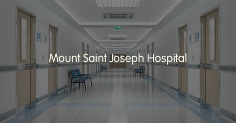 Mount Saint Joseph Hospital, Vancouver, British Columbia