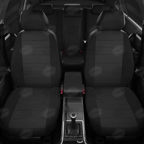 Чехлы на сидения жаккард квадрат, на лифтбэк для Skoda Rapid 2020-2023 ...