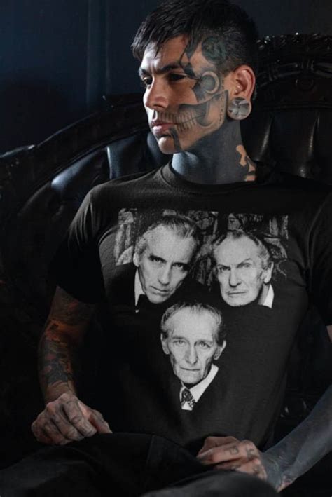 Christopher Lee Vincent Price And Peter Cushing Masters Of Horror T