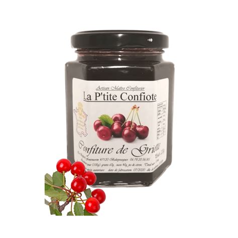 Confiture De Griotte G La P Tite Confiote Locavor Fr