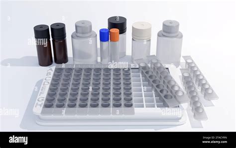 Enzyme Linked Immunosorbent Assay Elisa Kits Removeable Plate Strips Reagents And