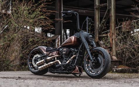 Harley Davidson Fat Boy Ape Hanger By X Trem Customs