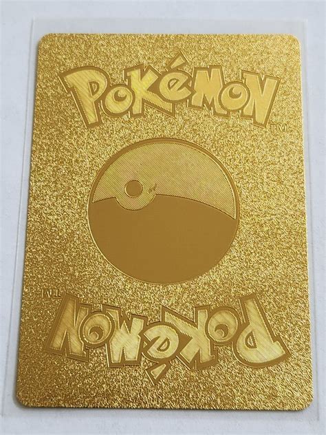 Pokemon Vaporeon Vmax Gold Foil Trading Card Ebay