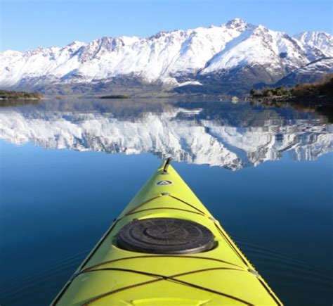 Kayaking Lake Wakatipu Glenorchy Otago New Zealand