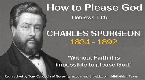 Charles Haddon Spurgeon CS 055 How To Please God Sermon On Audio CD