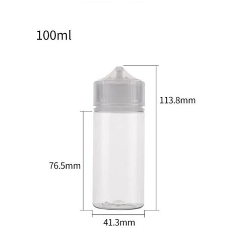 Leakproof Empty Plastic Squeezable Dropper Bottles With Cap