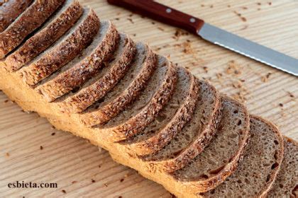 Pan Integral 100 Receta De Pan Integral Casero Recetas De Esbieta