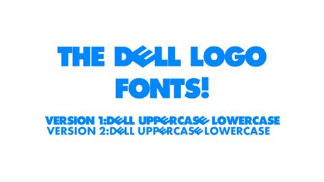 Dell Font By Lamonttroop On Deviantart