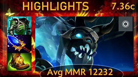 New Patch 7 36c Nefrit Visage KDA 23 KP 60 Offlane Highlights