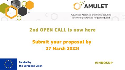 Amulet Second Open Call For Cascade Funding European Commission