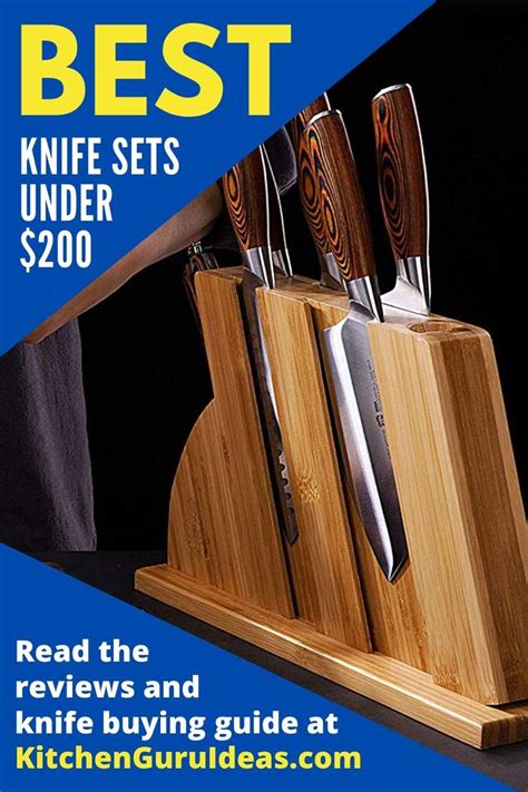 4 BEST Knife Sets Under 200 Dollars Year Updated Guide Knife Sets