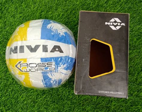 White Volleyball Nivia Cross World At Rs 510piece In Meerut Id