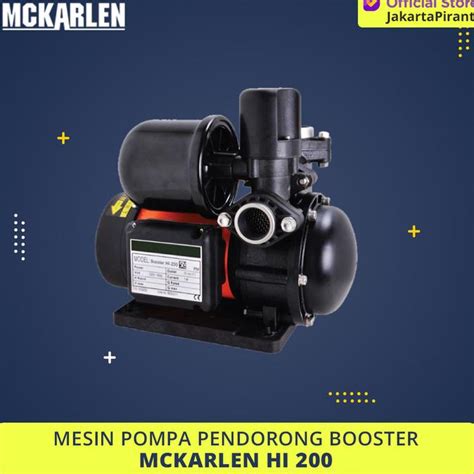 Jual Mesin Pompa Air Pendorong Booster Pump Mckarlen HI 200 Ada Terus